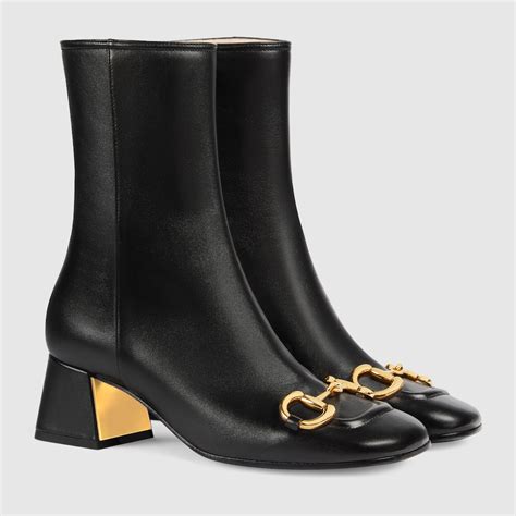 gucci horsebit booties.